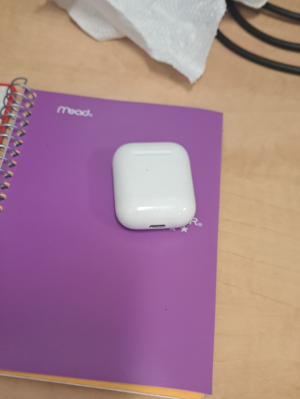 Wireless Earbuds Charging Case - White